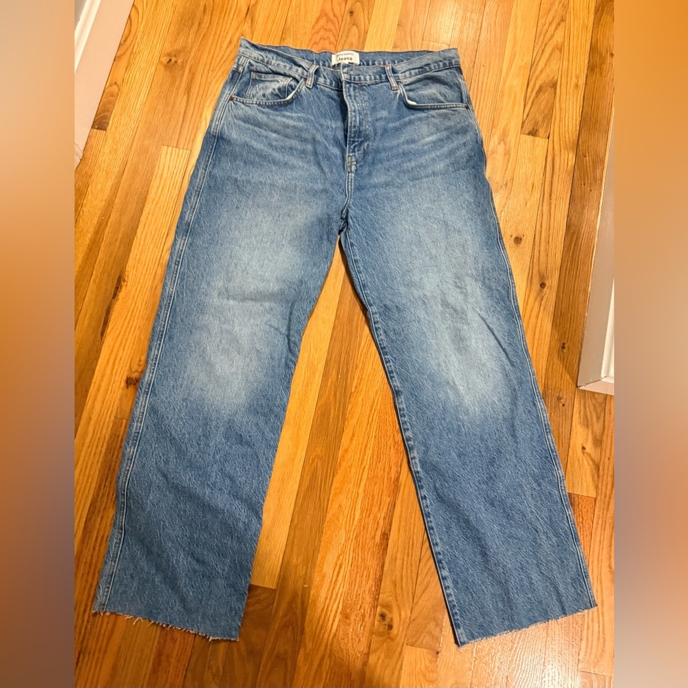 New Reformation 90s Mid-Rise Straight Jeans size 31